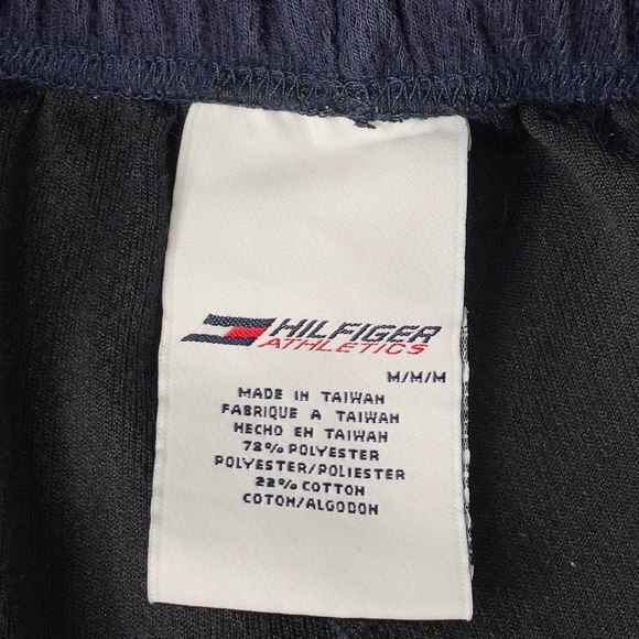 Vintage 2000 Tommy Hilfiger Athletic Shorts Drawstring Waist Jersey Cotton | M - Picture 7 of 7